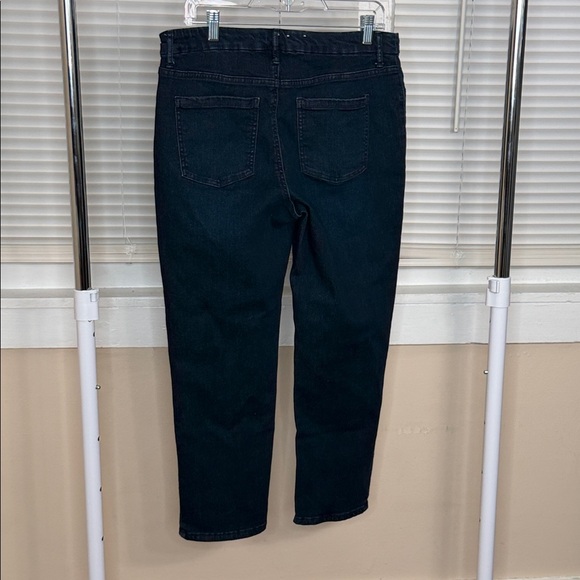 Time and Tru Deep Indigo Pull On Jeans - Picture 4 of 7